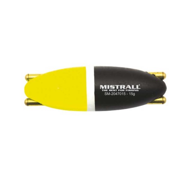 Mistrall vízalatti úszó sárga - Típus: 15gr