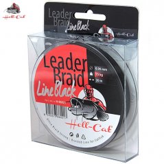 Hell-Cat pletená nadväzcová šnúra Leader Braid Line Black 20m