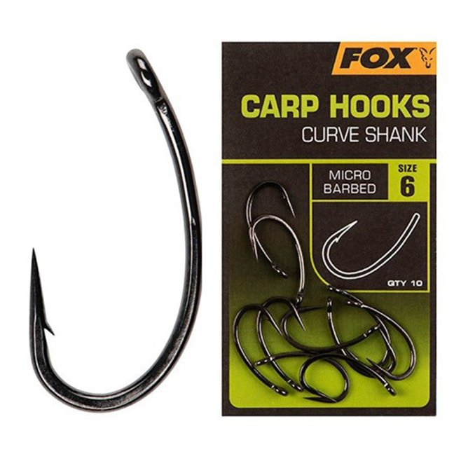 Fox Carp Hooks Curve Shank - Varianta: 2