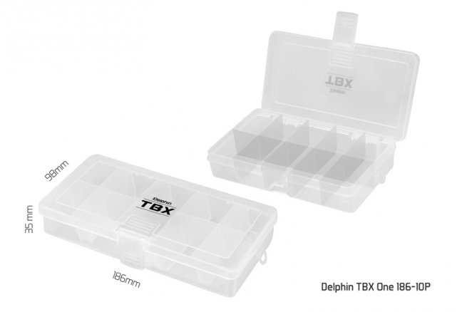 Krabica Delphin TBX One - Rozmer: 162x86x35mm, Varianta: 162-10P