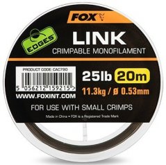Fox Edges Link Crimpable Monofilament 20m