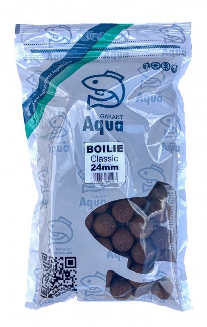 Aqua Garant Aqua Boilie Classic 1kg - Méret: 24mm