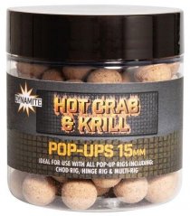 Dynamite Baits Pop-Ups Hot Crab & Krill 15mm