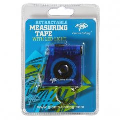 Giants fishing Metr se světélkem Retractable Measuring Tape with Light ( 100cm )