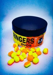 Ringers Duos Wafters Yellow - Čokoláda-pomaranč 6-10mm