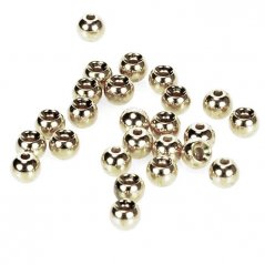 Ezüst gyöngyök, Beads Nicke 4,6 mm / 100 db
