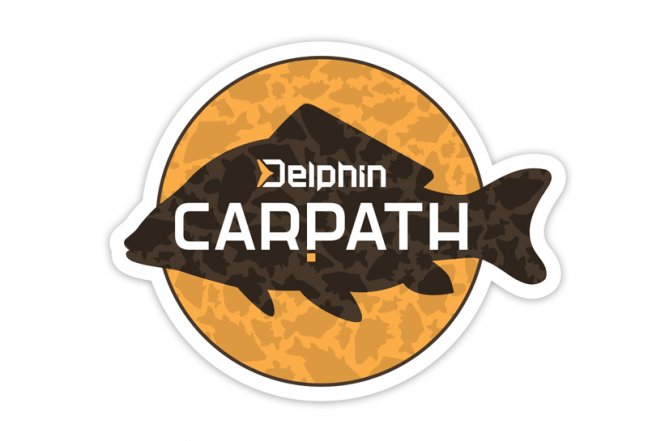 Samolepka Delphin CARPATH - Rozměr: 95x75mm