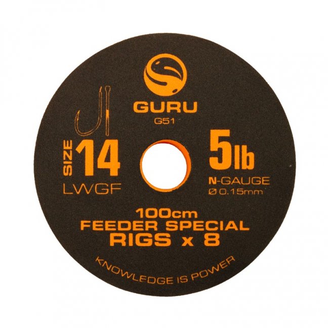 GURU LWGF Feeder Special Rig Size 100cm - Varianta: 10