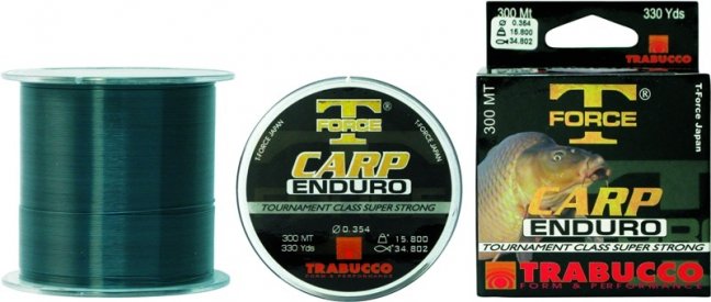 Trabucco Vlasec T-Force Enduro Carp 300m - Varianta: 0,255mm