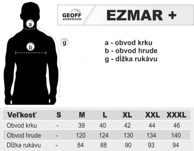 Zateplená košile Ezmar+ Geoff Anderson dlouhý rukáv - šedá vel. S