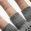 Geoff Anderson rukavice bez prstov Technical Merino šedé
