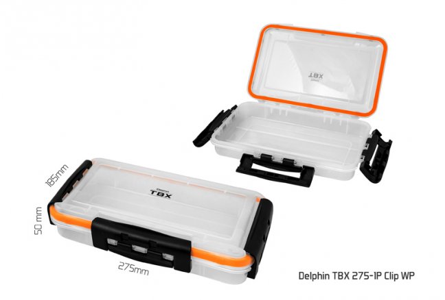 Krabica Delphin TBX One 275-1P Clip WP - Rozmer: 360x230x50mm, Varianta: 360-1P Clip WP