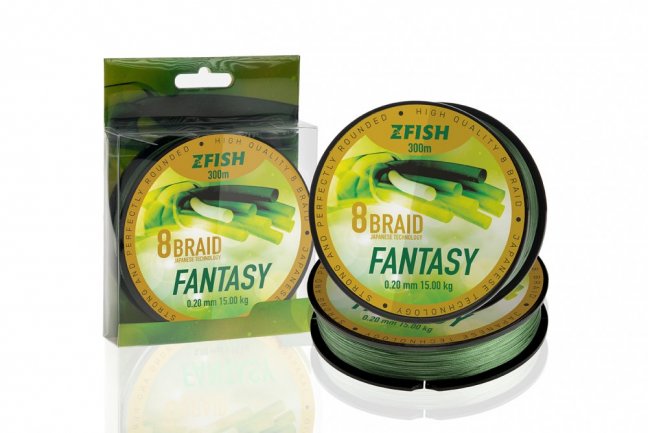Zfish šnúra Fantasy 8-Braid 300m - Priemer: 0,20mm