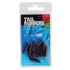 Kötésvédő Gumiharang Tail Rubbers Green / 10db (20mm)