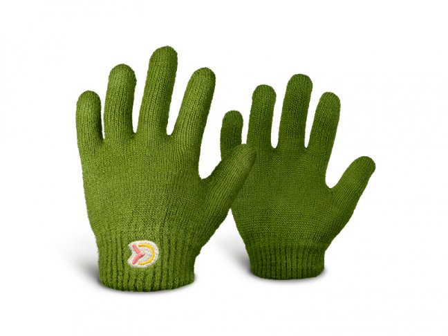 Detské pletené rukavice Delphin YUPIE - Rozmer: UNI