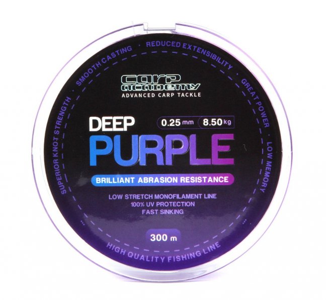 Carp Academy Deep Purple 300m - Varianta: 0,25mm/8.5kg