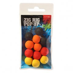 Legebő hab Zig-Rig bojli Zig Rig Pop-Up 10mm mix color, 12db
