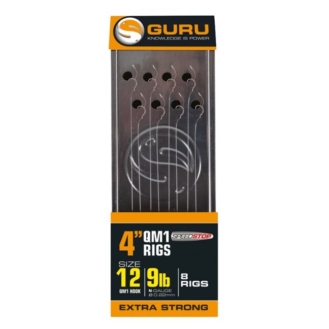 GURU QM1 Speed Stop Ready Rigs 10cm - Varianta: 12/12lb/0,25mm