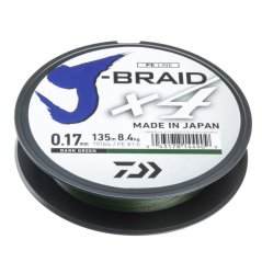 DAIWA J-BRAID X4 zöld 135m