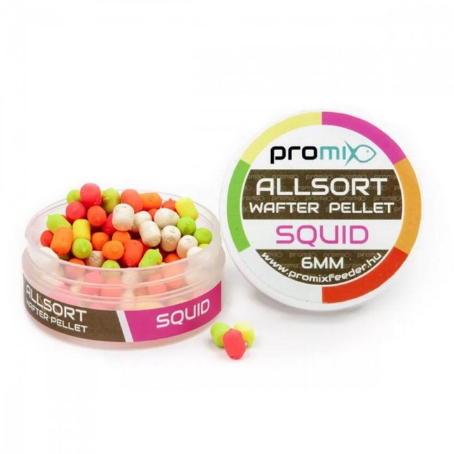 Promix Allsort Wafter pelety - Squid 6mm