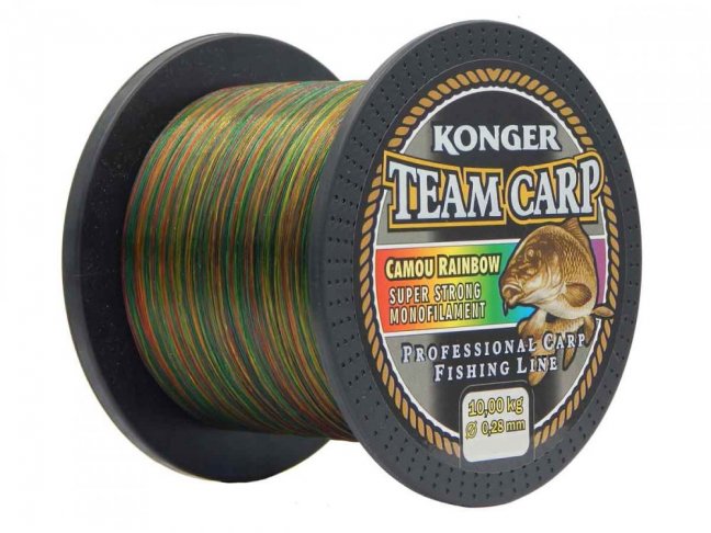 Konger Team Carp Rainbow 600m - Varianta: 0,25mm /8,00kg