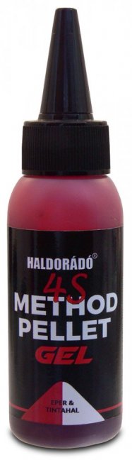 Haldorado 4S Method Pellet Gel - Jahoda + Kalamář