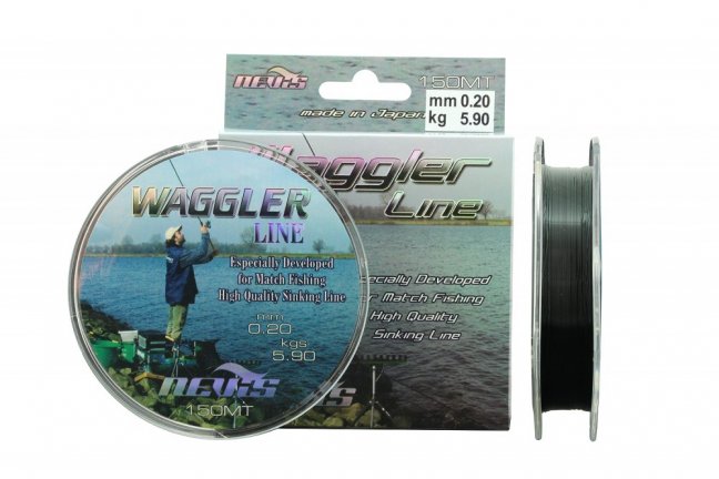 NEVIS Waggler 150m - šedý - Velikost: 0.12mm/2,50 kg