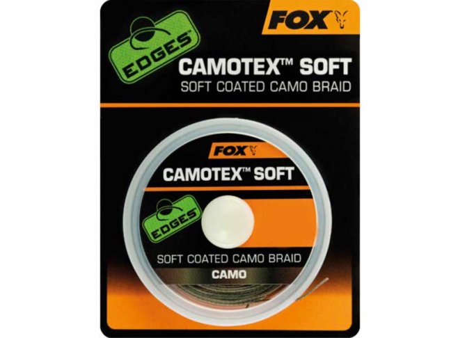 Fox Edges Camotex Soft Coated Camo Braid 20m - Típus: 35lb/20m