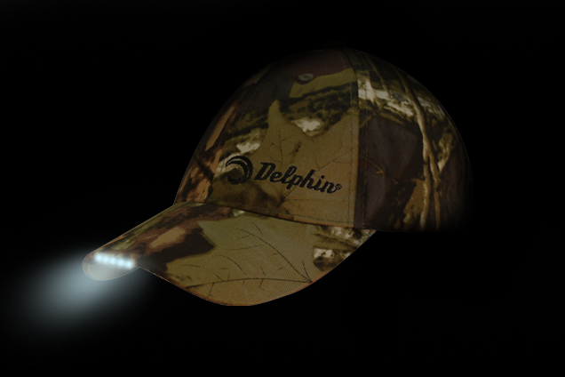 Delphin šiltovka s LED