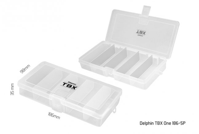 Krabice Delphin TBX One 214-5P - Rozměr: 214x113x41mm, Varianta: 214-5P
