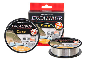 Zsinór Excalibur Carp Fluoro Carbon Coated 200m - Típus: 0,14mm 3,15kg