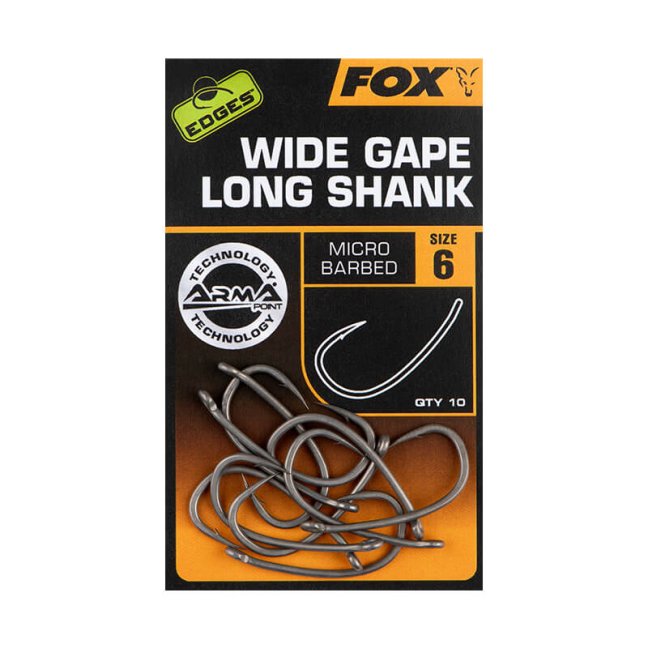 Fox Edges Armapoint Super Wide Gape Long Shank - Varianta: 4