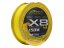 Mistrall Silk X8 150m sárga fonott zsinór - Variant: 0,08mm/4,9kg