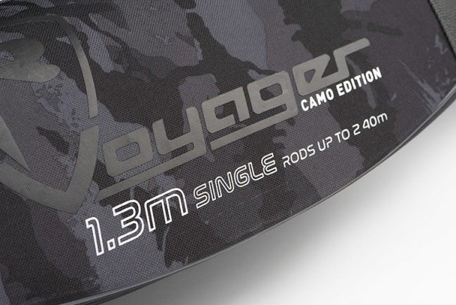 Fox Rage Voyager Camo Hard Rod Sleeves Single - 1,3m