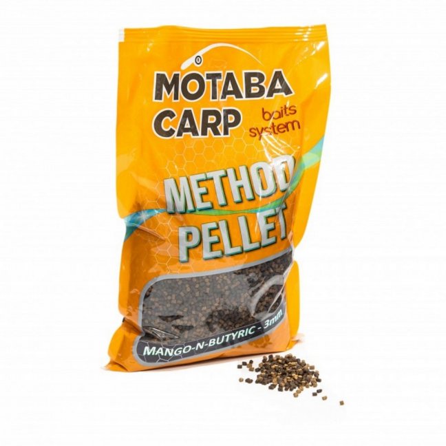 Motaba Carp Method Pellet 800g - Příchuť: Ryba