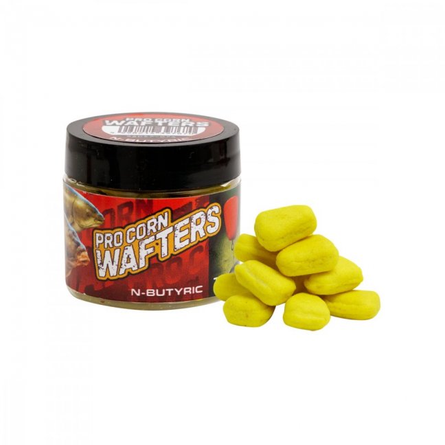 Benzar Mix Pro Corn Wafters - Varianta: Kyselina maslová - Fluo žltá