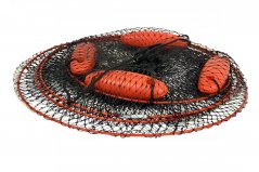 Kamasaki sieťka na ryby s plavákom Rapid Black 50x80cm