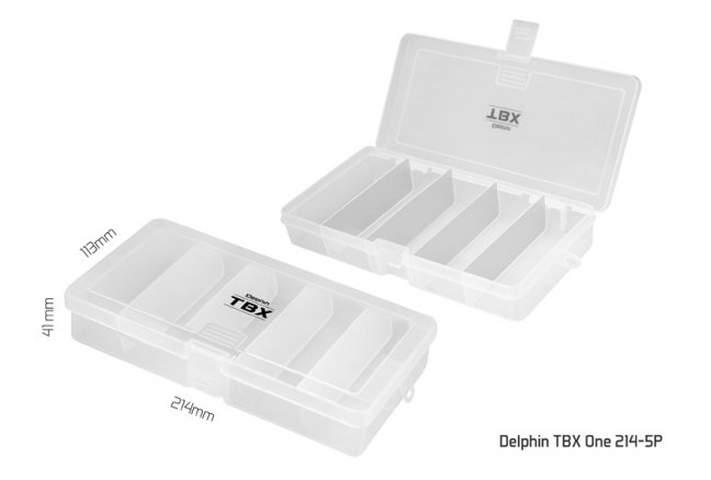 Krabice Delphin TBX One 214-5P - Rozměr: 214x113x41mm, Varianta: 214-5P