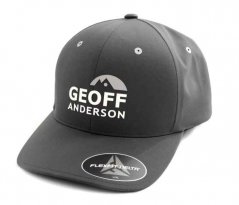 Kšiltovka Geoff Anderson FlexFit Delta šedá