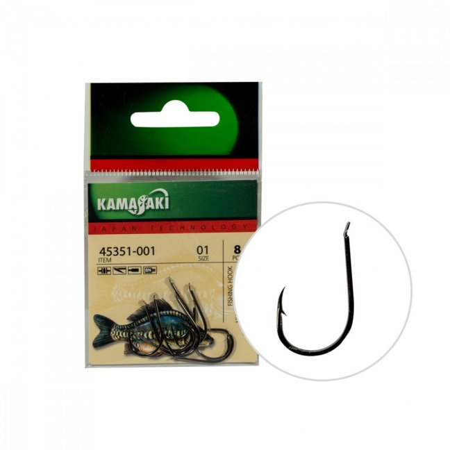 Kamasaki Carbon Horog P807BN - Típus: Nr 01 (12Ks/bal.)