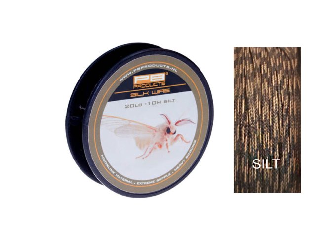 PB Products Silk wire 20lb 10m - Varianta: farba gravel