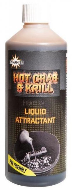 Dynamite Baits Liquid Attractant Hot Crab&Krill 500ml