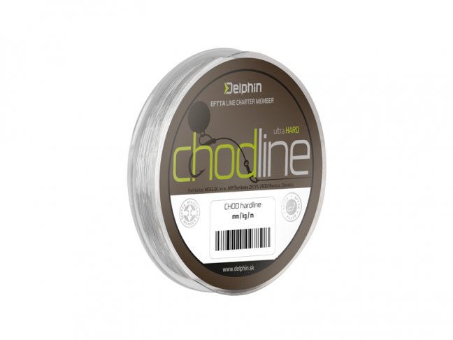 Monofil Delphin CHOD hardline - Rozměr: 0,40mm 11,3kg 25m