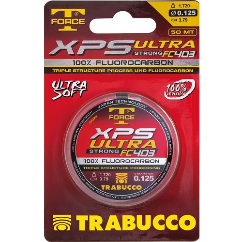 Trabucco T-Force XPS Ultra Strong FC403 Fluorocarbon 50m - Varianta: 0,074mm