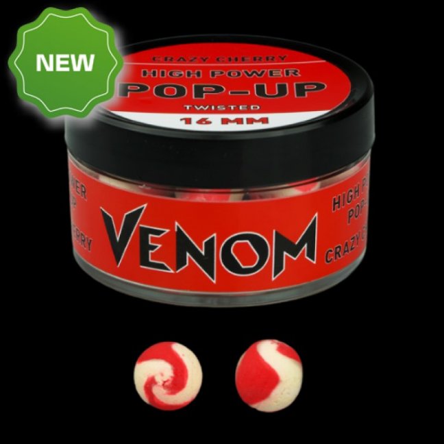 Feedermánia Venom High Power Pop-Up 16mm Crazy Cherry
