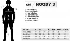 Celoroční fleecová bunda HOODY3 Geoff Anderson - černá