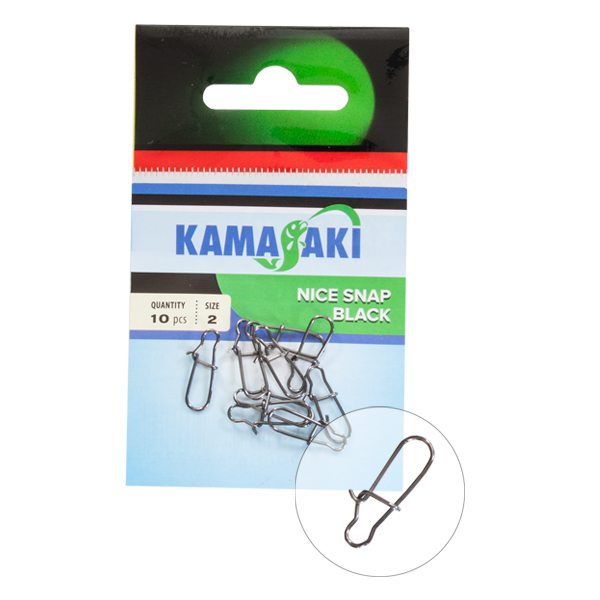 Kamasaki karabinka Nice Snap - Varianta: 0-10Ks/bal