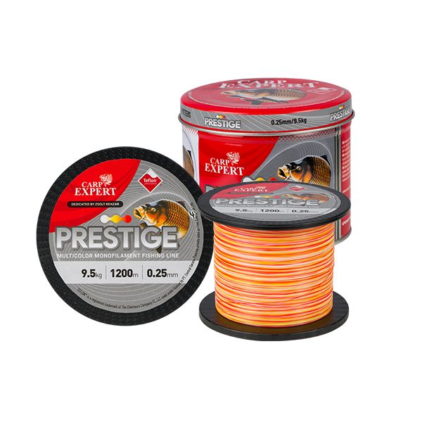 CARP EXPERT VLASEC PRESTIGE MULTICOLOR , 1200M v plechové doze