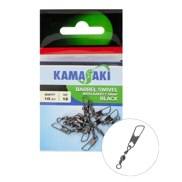 Kamasaki obratlík s karabinkou safety - Varianta: 12-10Ks/bal