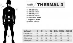 Thermal 3 pulovr Geoff Anderson - černý